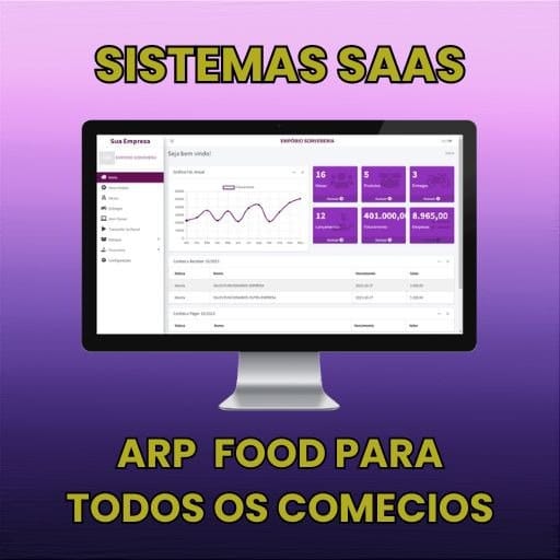 Sistema SaaS ARP Food